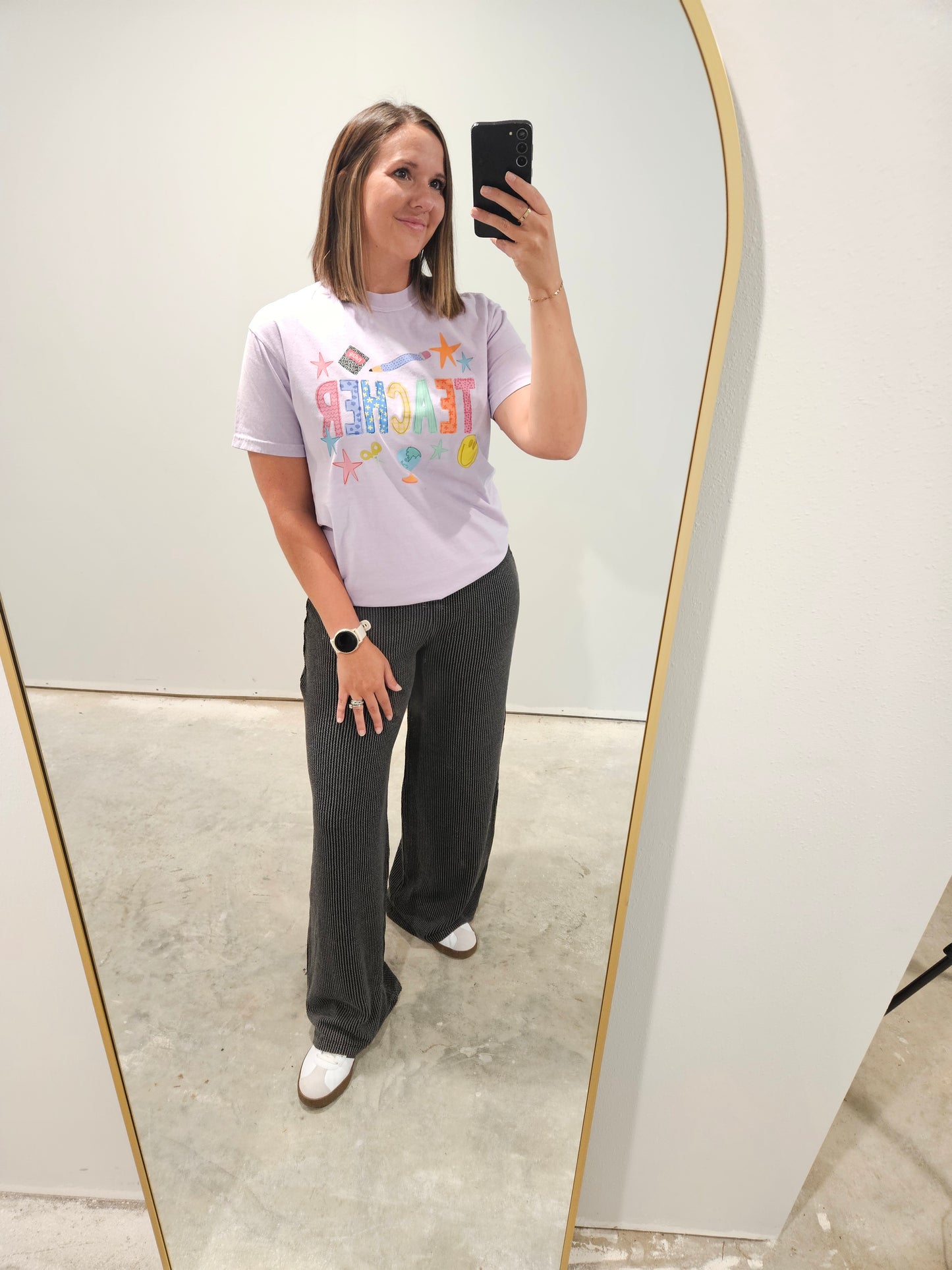 The Teacher Life Tee - comfort colors