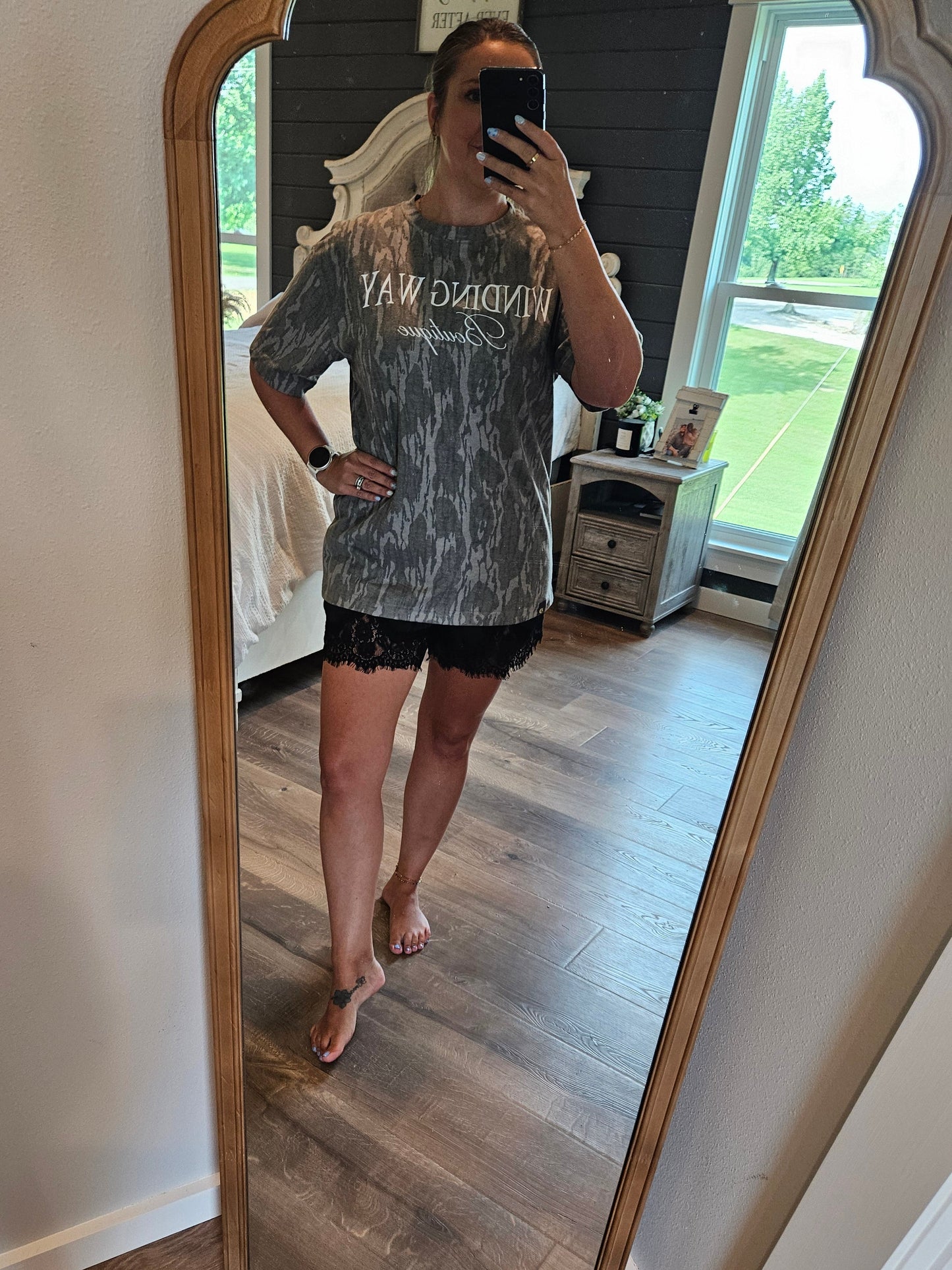 Midnight Rodeo Lace Shorts