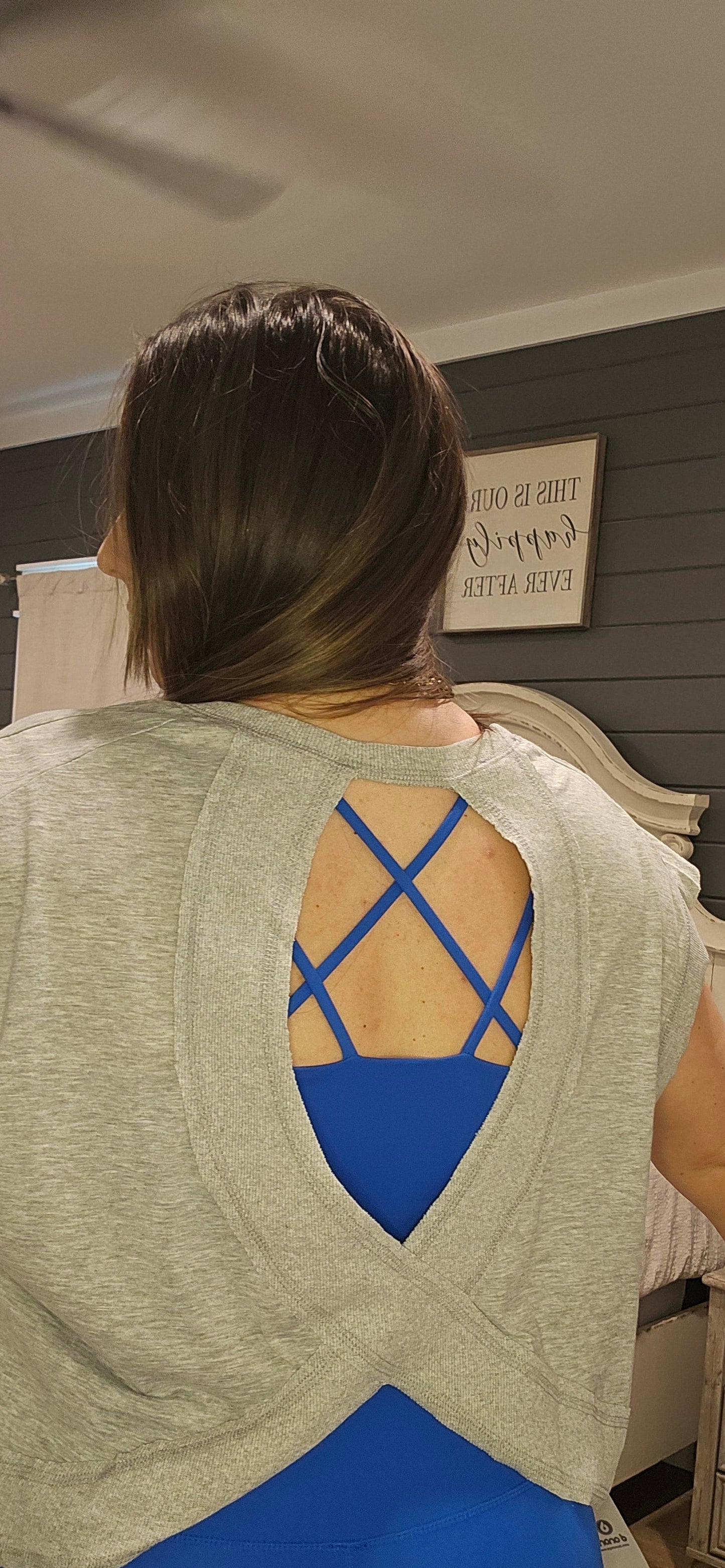 Effortless Open Back Tee