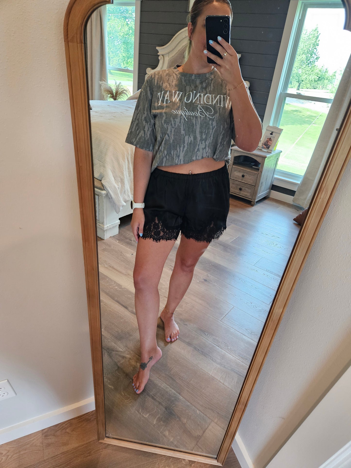Midnight Rodeo Lace Shorts