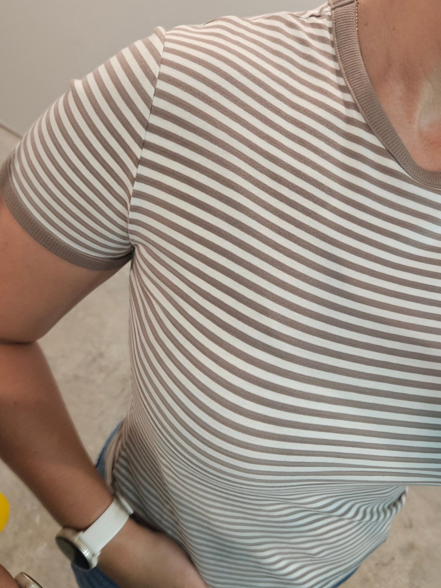 The Brooklyn Stripe Tee - multiple colors