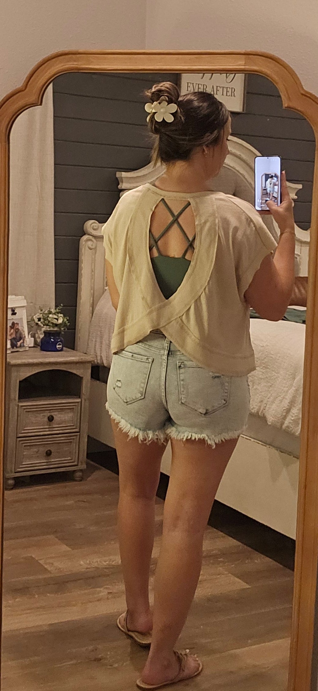 Effortless Open Back Tee